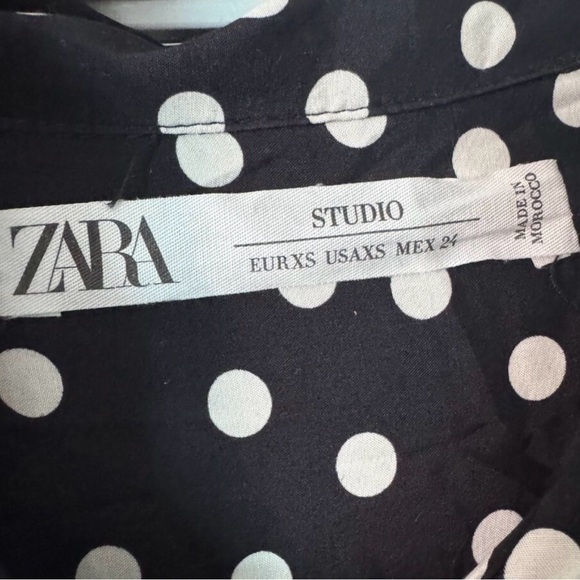 ZARA Black V-Neck Jumpsuit - Size XS - New Without Tags 🖤 - Picture 12 of 16